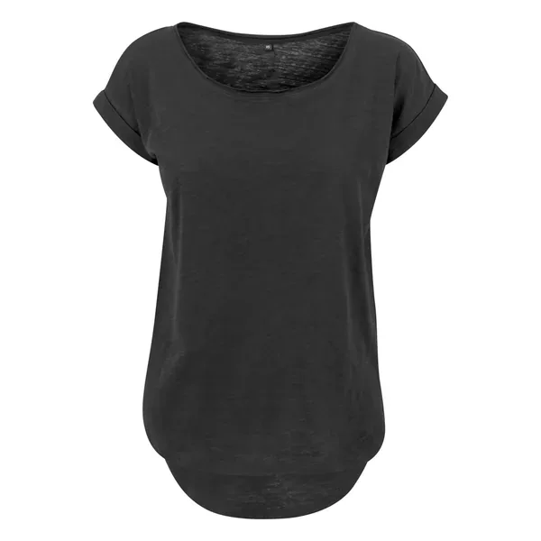 Women's long slub tee