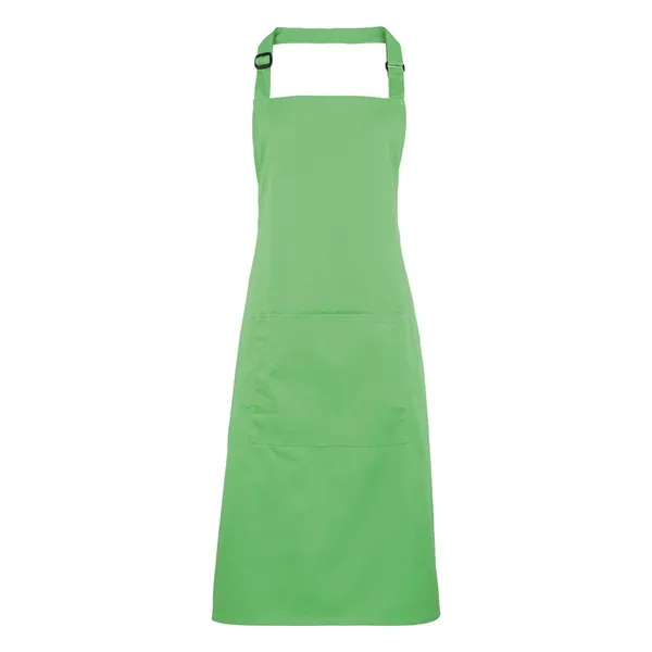 Colours bib apron with pocket