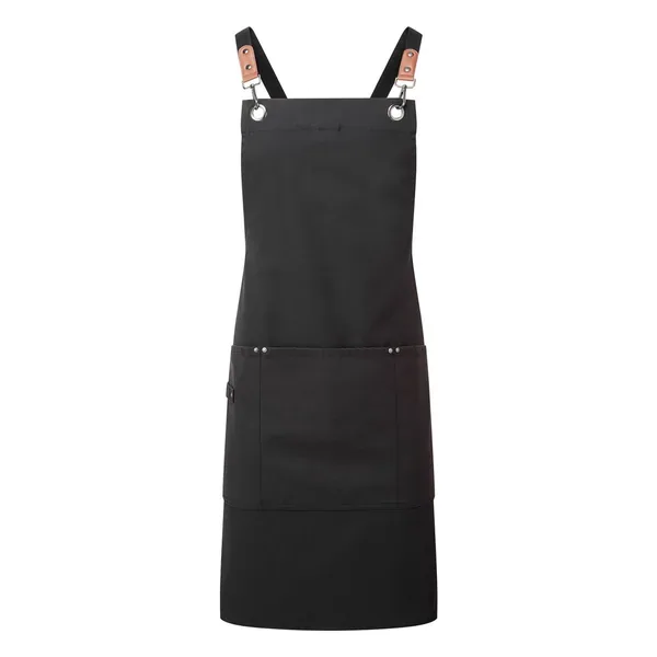 Clip ‘n’ Clasp cross-back bib apron