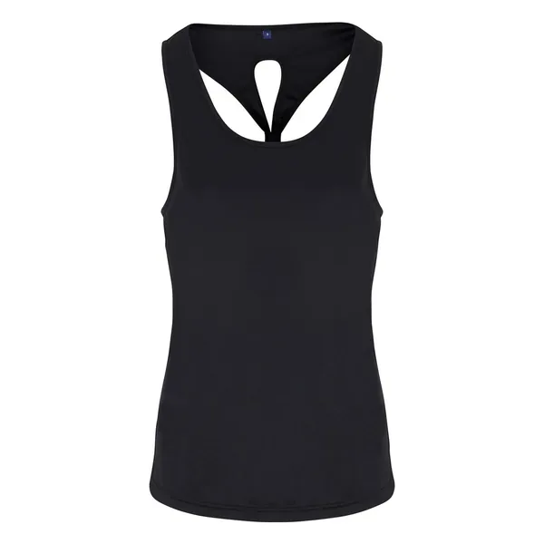 Women's TriDri® yoga knot vest