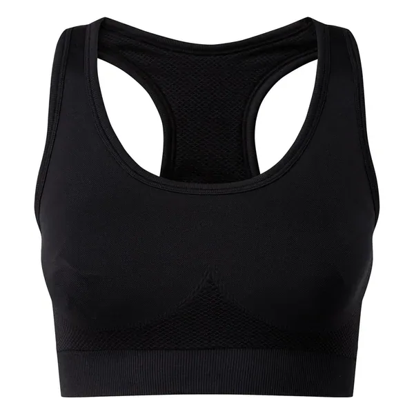 TriDri® seamless '3D fit' multi-sport sculpt solid colour bra