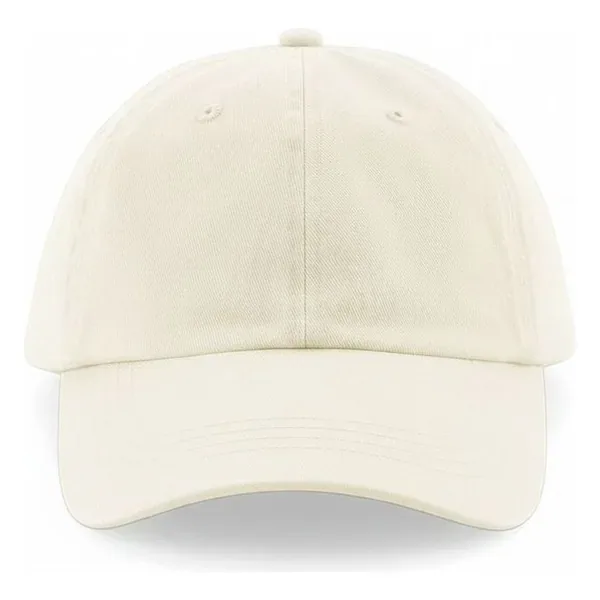 Low-profile 6-panel dad cap