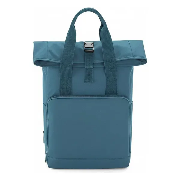 Twin handle roll-top backpack